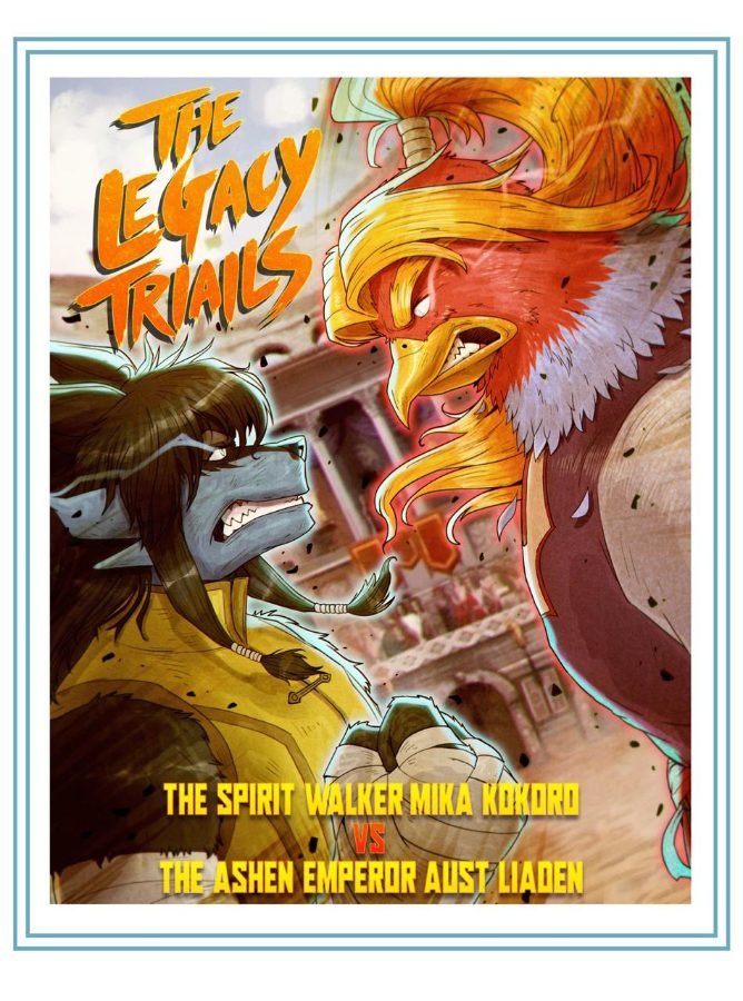 The Legacy Trials — comic cover